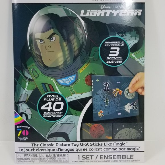Buz Lightyear  stickers over 40 stickers and one scene - Picture 2 of 4